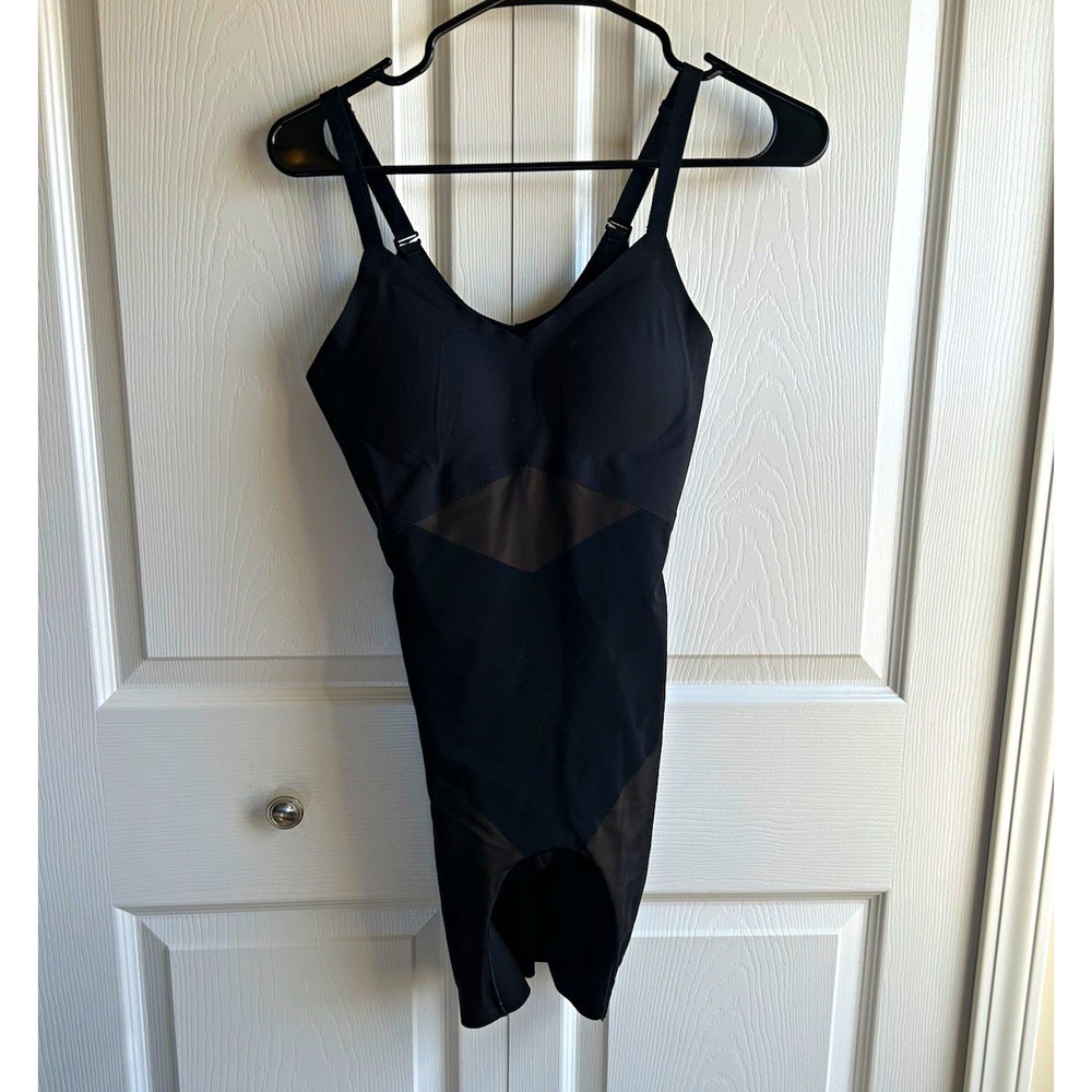 Honeylove Women's One-Piece Shapewear Bodysuit Firm Control Black XS Wireless